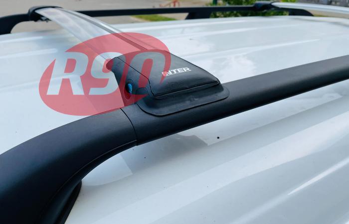 Багажник на рейлинги Aerostar (черный) Ларгус Inter R42