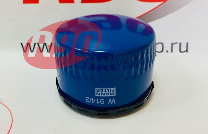 Фильтр масляный дв.ВАЗ Ларгус, Веста, XRAY, Гранта MANN W914/2(10)