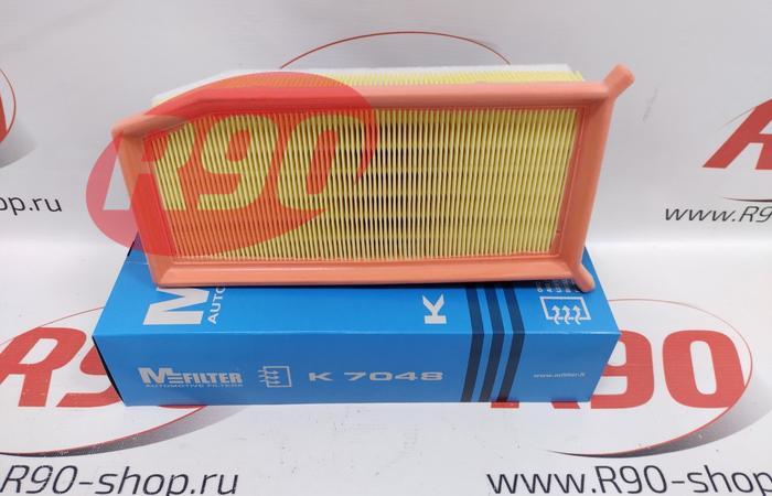 Фильтр воздушный Дастер, Каптюр, Террано 2.0 (F4R), 1.5 (K9K) с 2015г MFILTER K7048