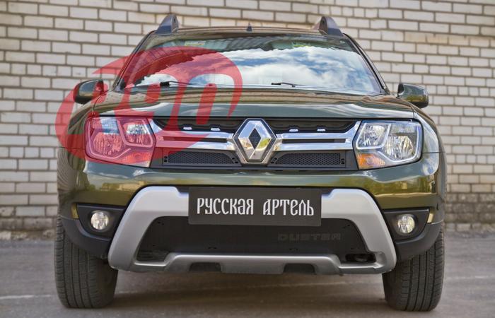 Защитная сетка решетки радиатора Duster (с 2015г.) SRR-139402